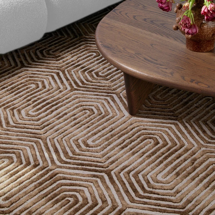 Linea Art Silk Rug