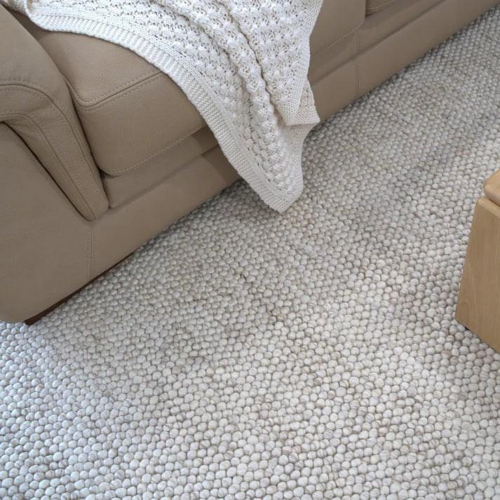 NIRVANA CHALK HAND WOVEN FLOOR RUG