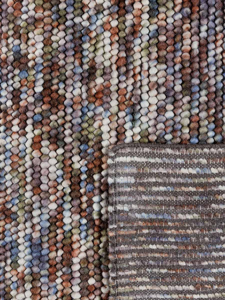 PEBBLES RAINBOW HAND WOVEN FLOOR RUG