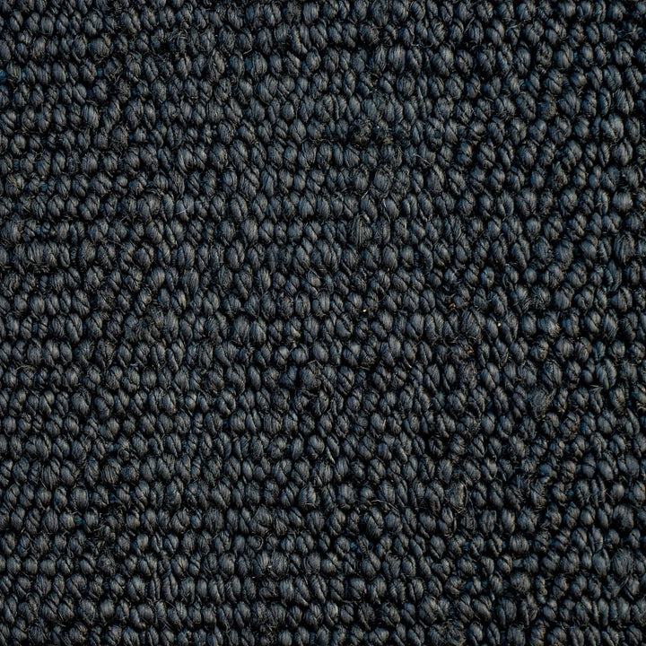SARDINI BLACK JUTE FLOOR RUG