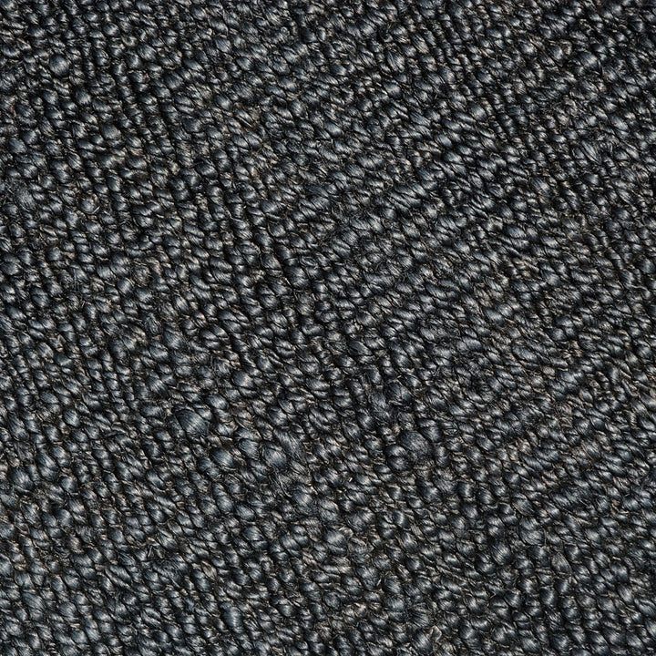 SARDINI BLACK JUTE FLOOR RUG