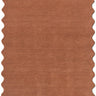 SCALLOPED RUST HAND TUFTED FLOOR RUG
