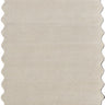 SCALLOPED WHITE HAND TUFTED FLOOR RUG
