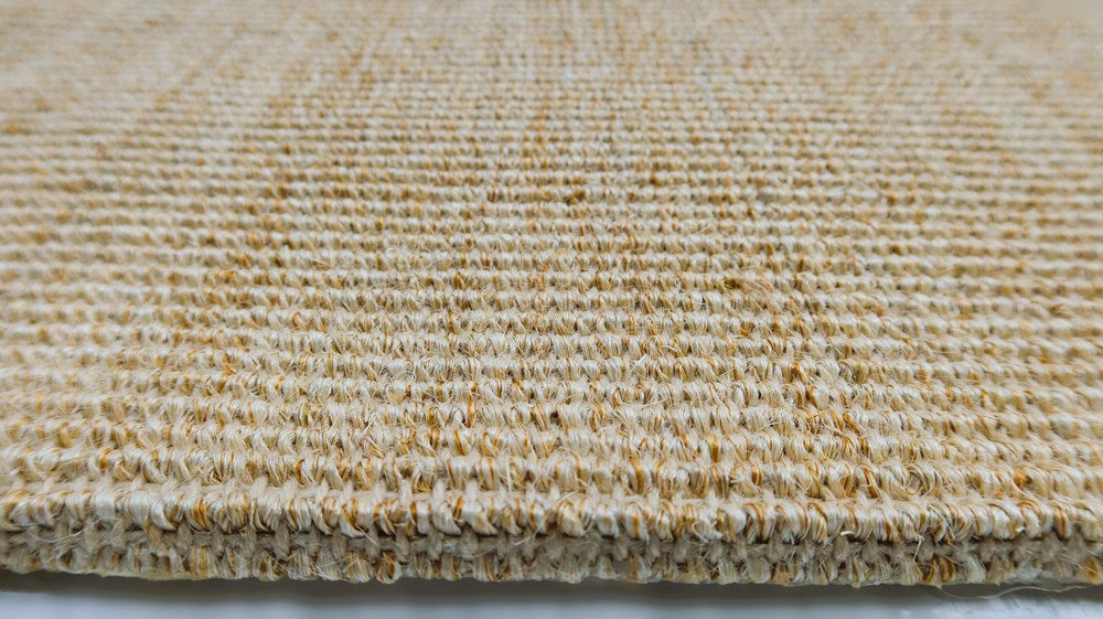 Sisal Natural Floor rug with NATURAL LATEX BACKING
