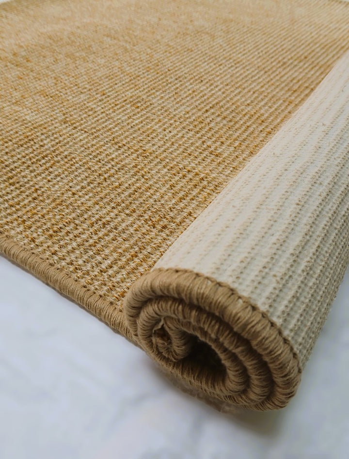 Sisal Natural Floor rug with NATURAL LATEX BACKING