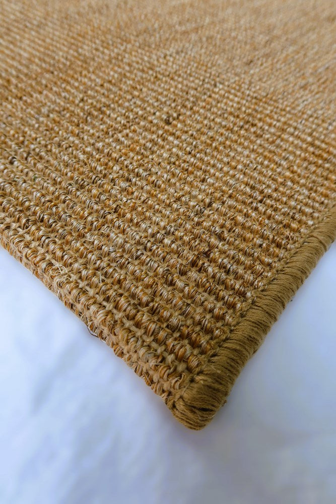 Sisal Sand Floor rug with NATURAL LATEX  Backing
