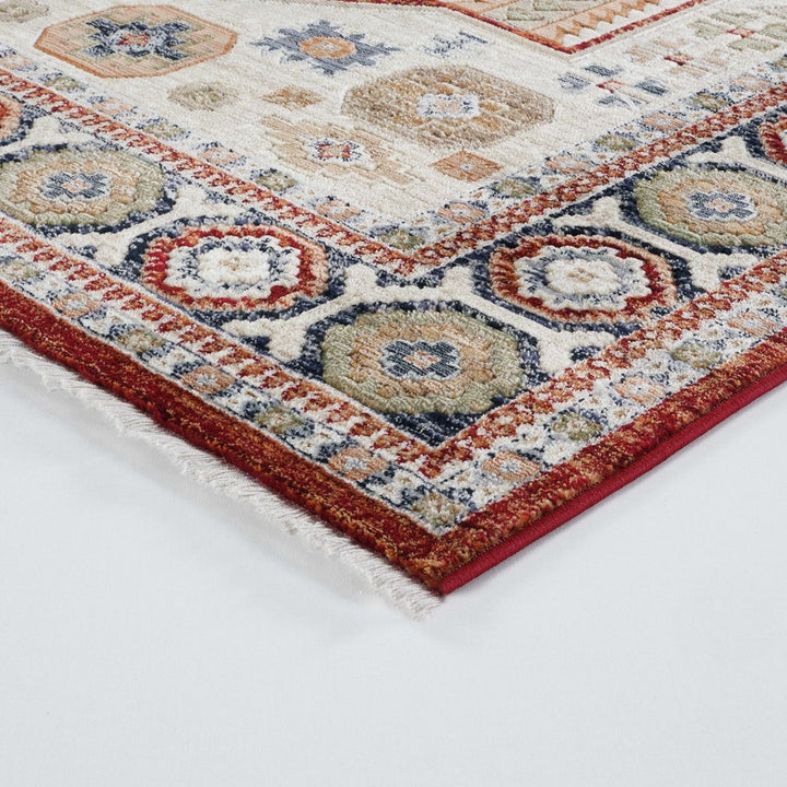 Afghan-Style Traditional Rug RED FLOOR RUG