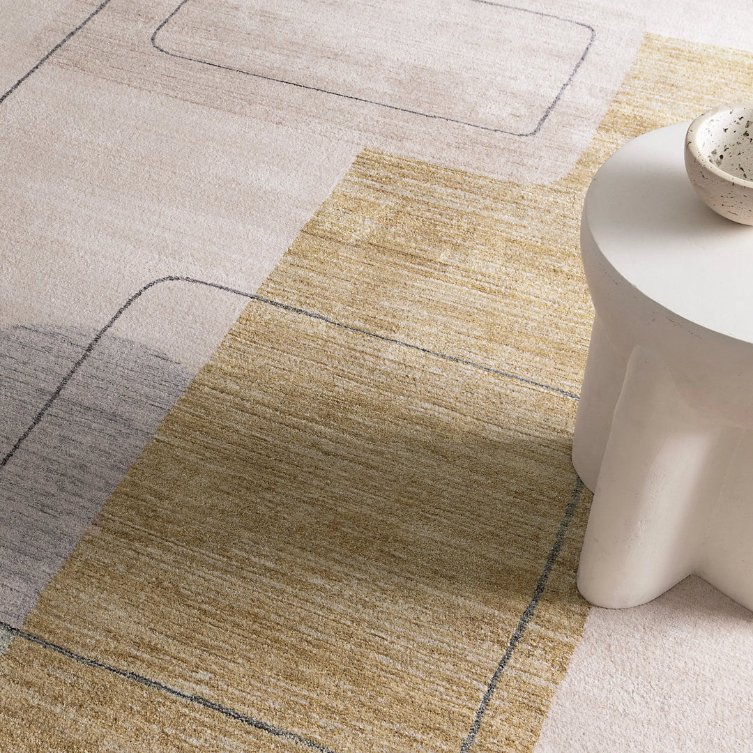 Sierra Abstract Ivory Beige