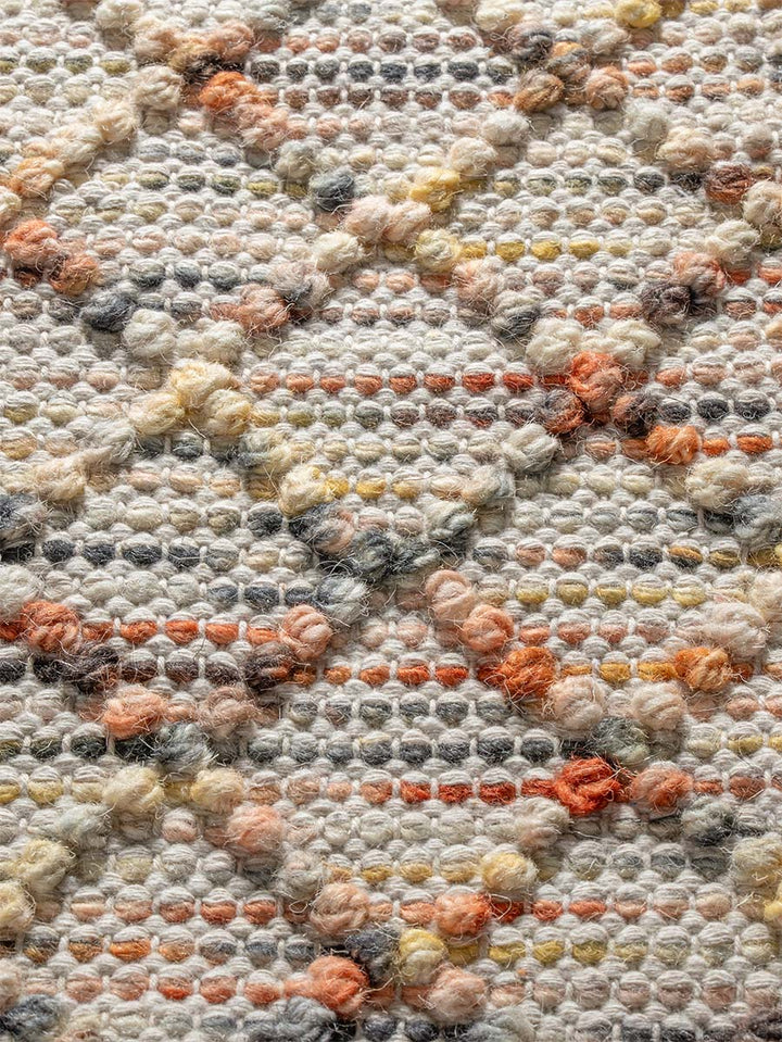 SPIKE MULTI HAND WOVEN WOOL FLOOR RUG