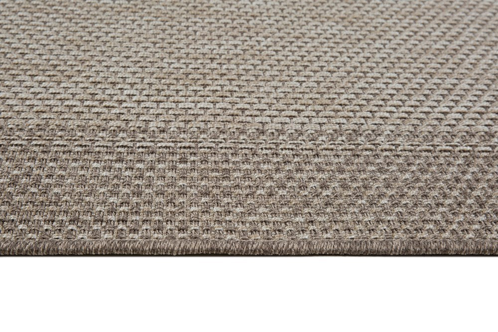 Terrace Frame light Stone  indoor outdoor latex back Floor rug