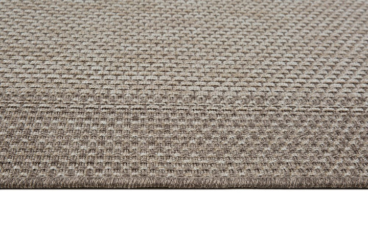 Terrace Frame light Stone  indoor outdoor latex back Floor rug