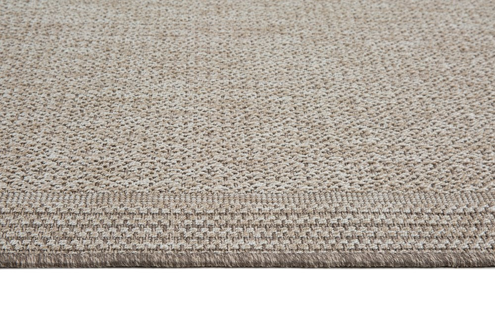 Terrace weave light Stone  indoor outdoor latex back Floor rug