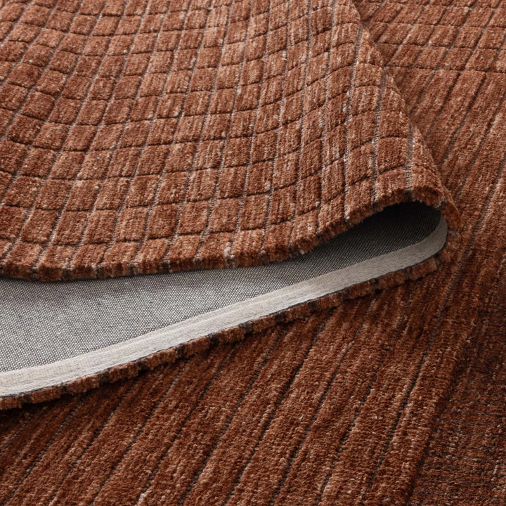 ADORE Terracotta CARVED RUG