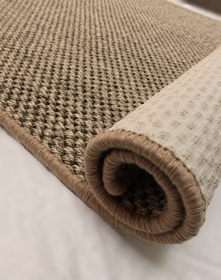 Libby Sisal Twine Floor rug with LATEX Backing
