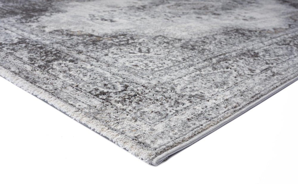 Torino Easy Care soft to Touch Pearl floor rug