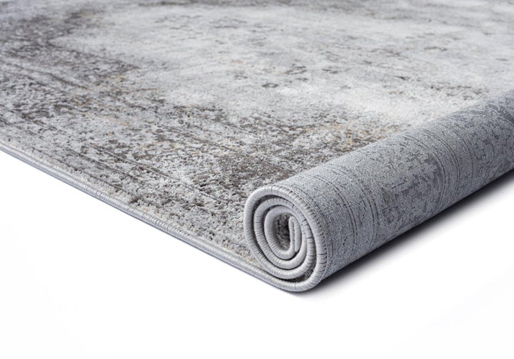 Torino Easy Care soft to Touch Pearl floor rug