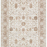 Sierra Oriental Border Brown Rug