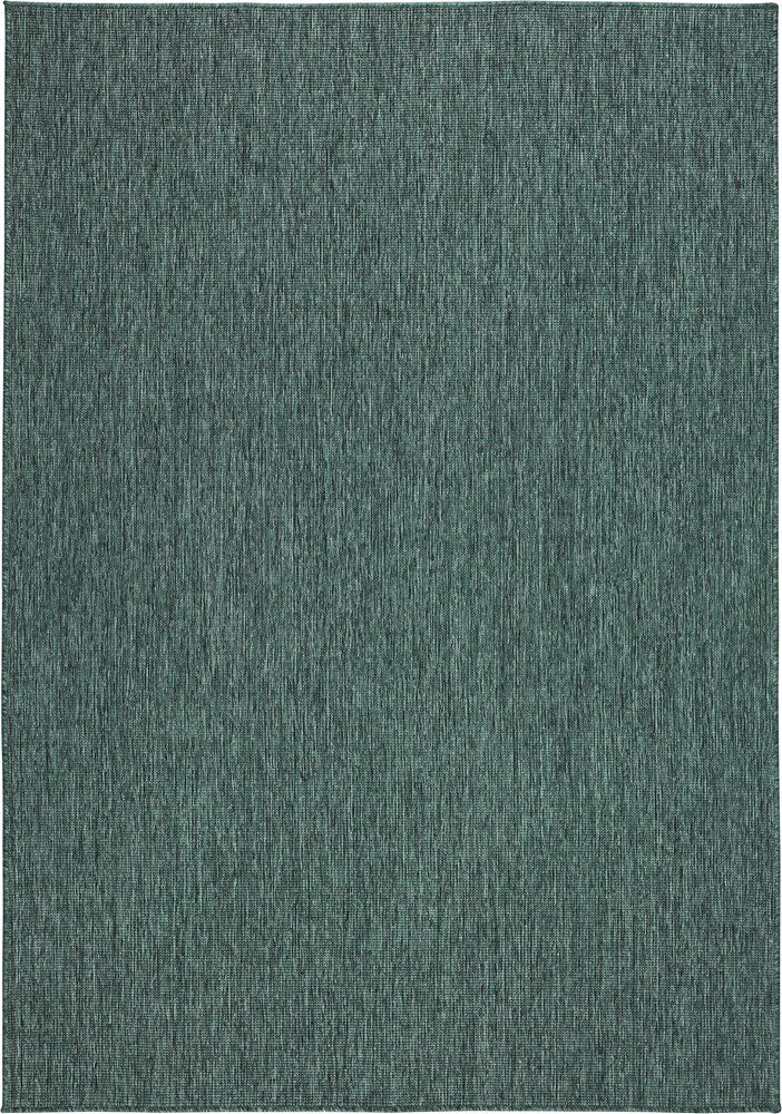 PLAIN REVERSIBLE GREEN INDOOR OUTDOOR FLOOR RUG