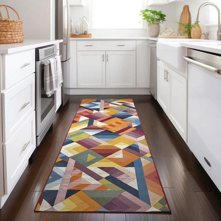 Vista Geo Multi Runner Rug