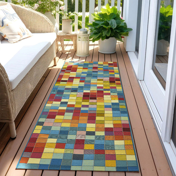 Vista Pixel Multi Runner Rug