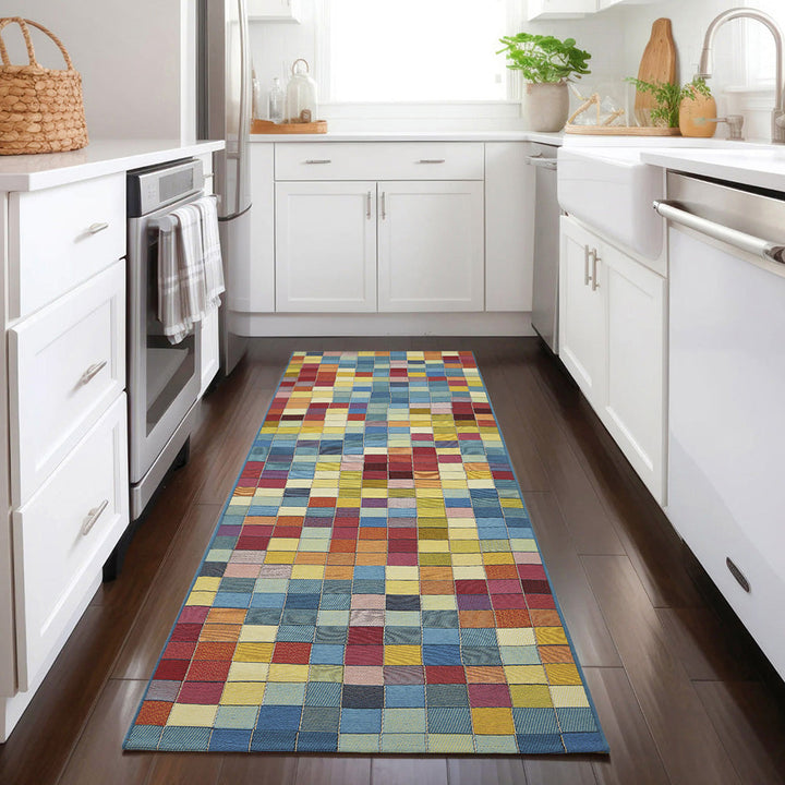 Vista Pixel Multi Runner Rug