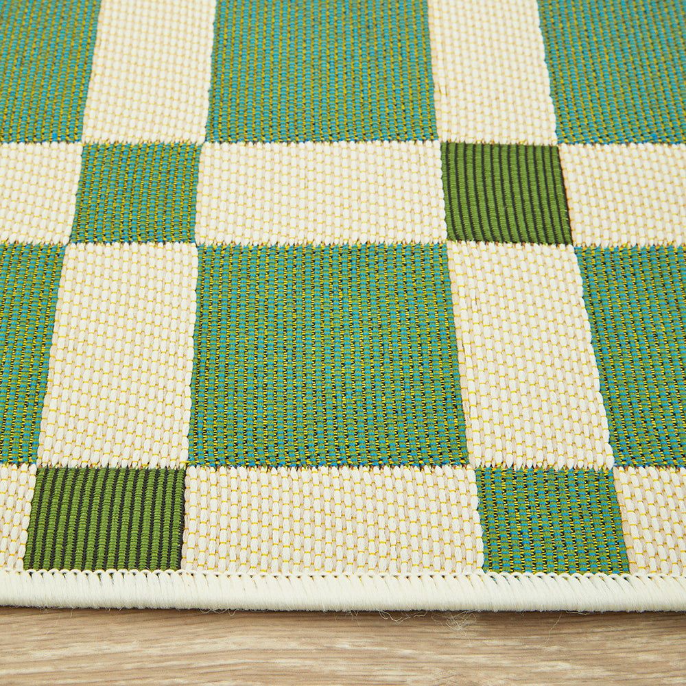 Vista Tito Green Runner Rug