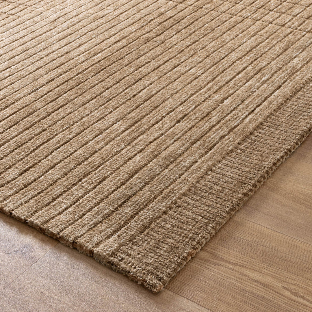 ADORE Warm Sand CARVED RUG
