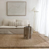 ADORE Warm Sand CARVED RUG