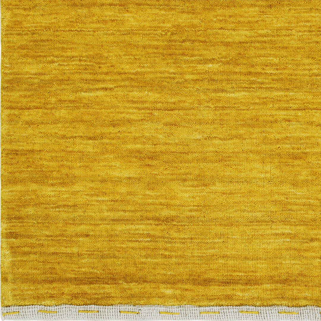 Zen handcrafted NZ Wool HONEY  Floor rug