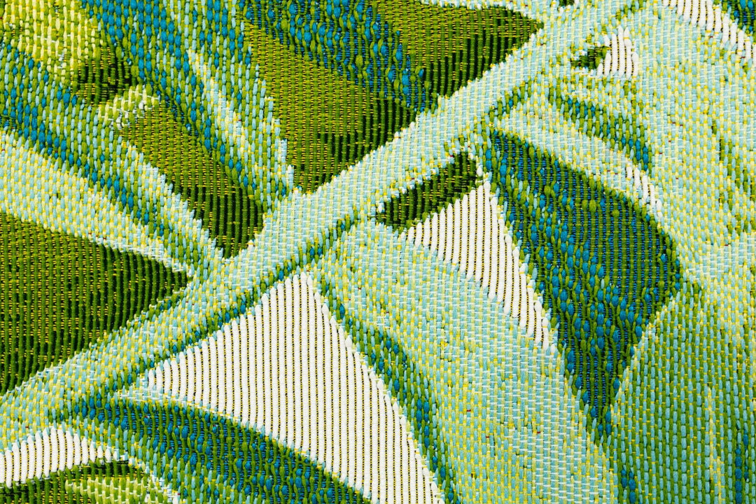 AMAZON INDOOR OUTDOOR JUNGLE GREEN FLOOR RUG