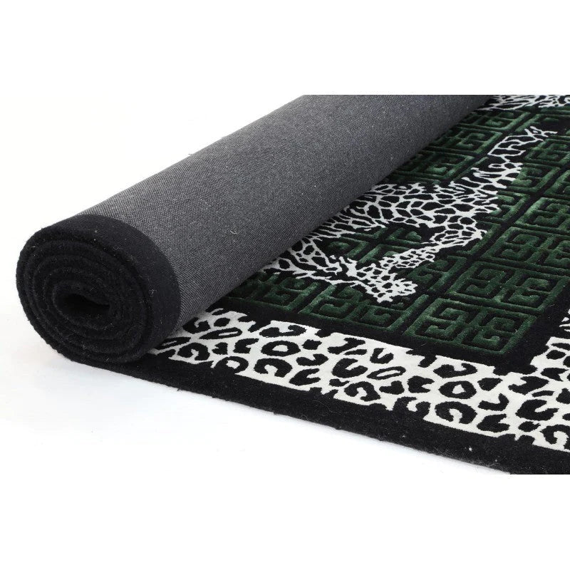 Leopard HAND tufted  FLOOR Rug