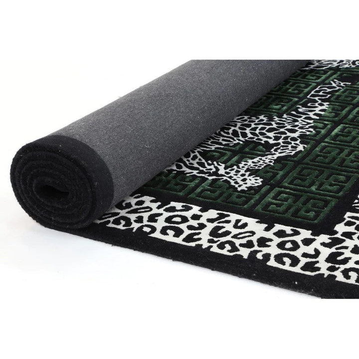 Leopard HAND tufted  FLOOR Rug