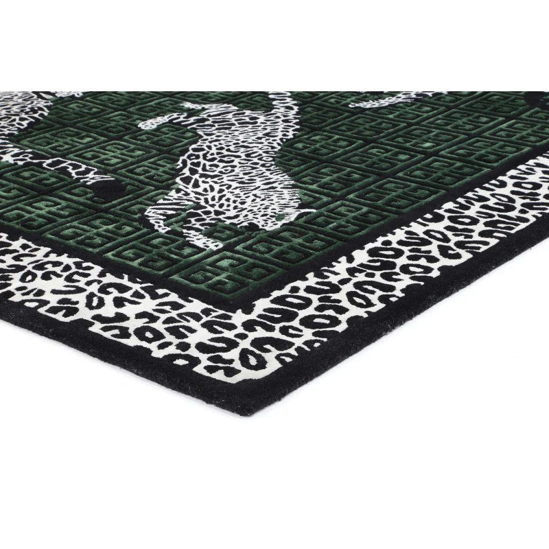 Leopard HAND tufted  FLOOR Rug