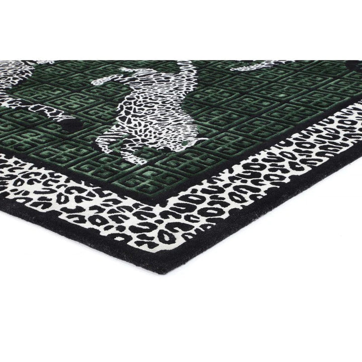 Leopard HAND tufted  FLOOR Rug