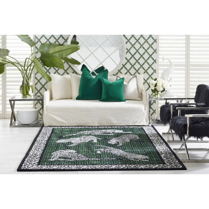 Leopard HAND tufted  FLOOR Rug