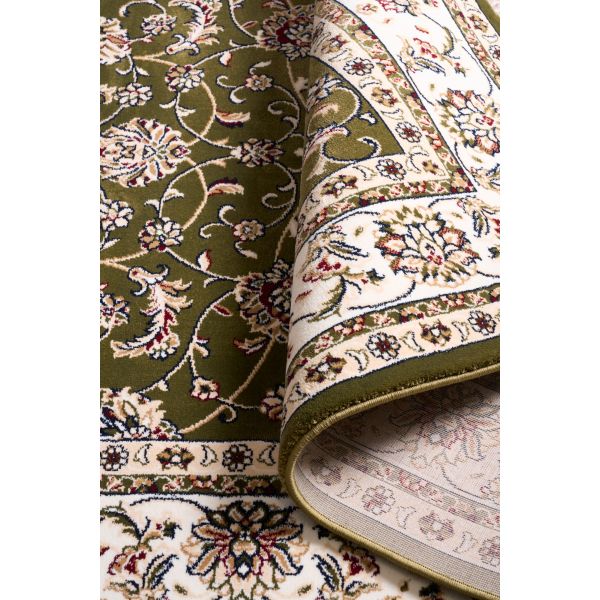 Allover Traditional Green Floor Rug