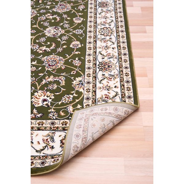 Allover Traditional Green Floor Rug