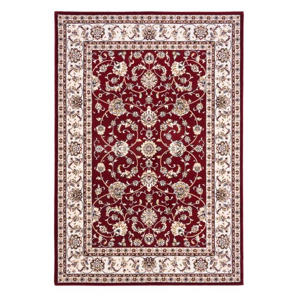 Allover Traditional Red Floor Rug