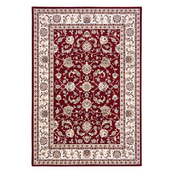 Allover Traditional Red Floor Rug