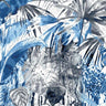 AMAZON INDOOR OUTDOOR BLUE GREY  FLOOR RUG