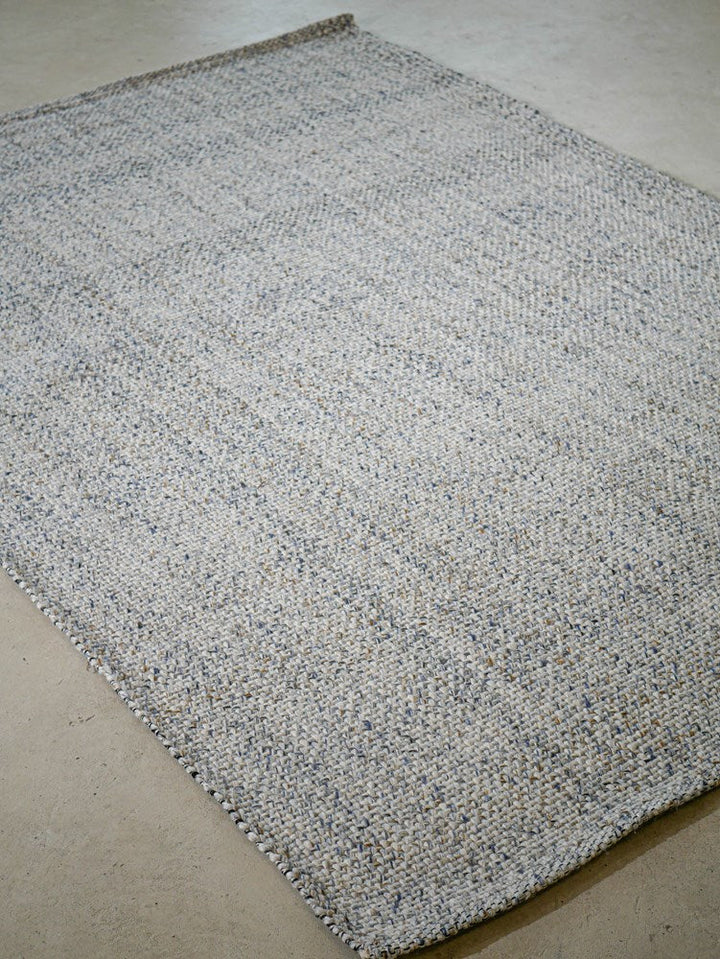 Aruba Navy Rust  Indoor Outdoor Handwoven Floor Rug