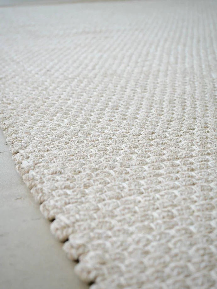 Alfresco flatweave outdoor indoor Oatmeal Floor rug