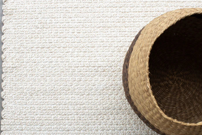 Alfresco flatweave outdoor indoor Oatmeal Floor rug