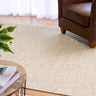 Oscar Creme Pure Felted Wool Rug