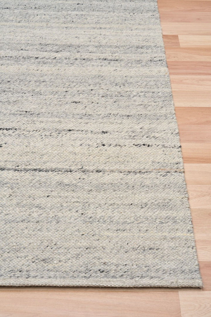 Harmony Grey Hand Woven textured FLOOR RUG