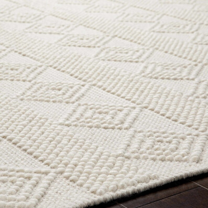Atlanta ivory HAND WOVEN WOOL RUG