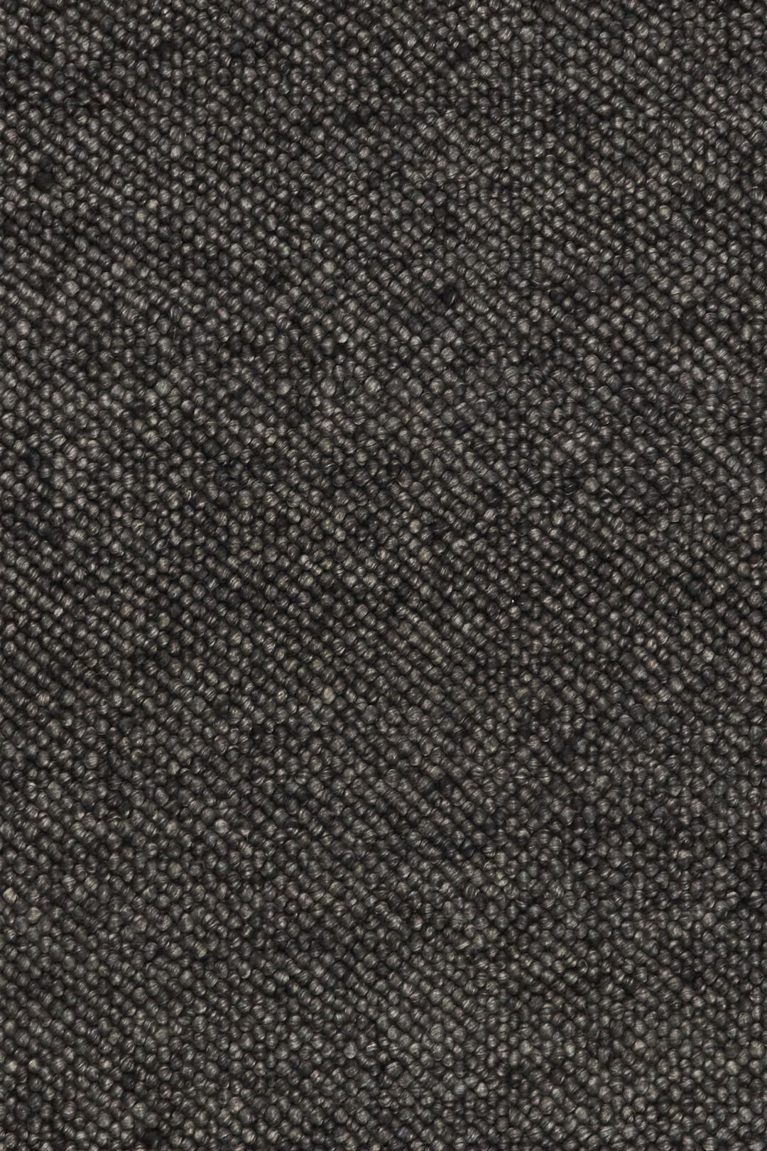 Alma Charcoal hand woven pure wool floor rug