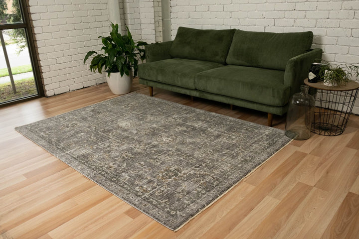 Montana GREY TRANSITIONAL FLOOR RUG