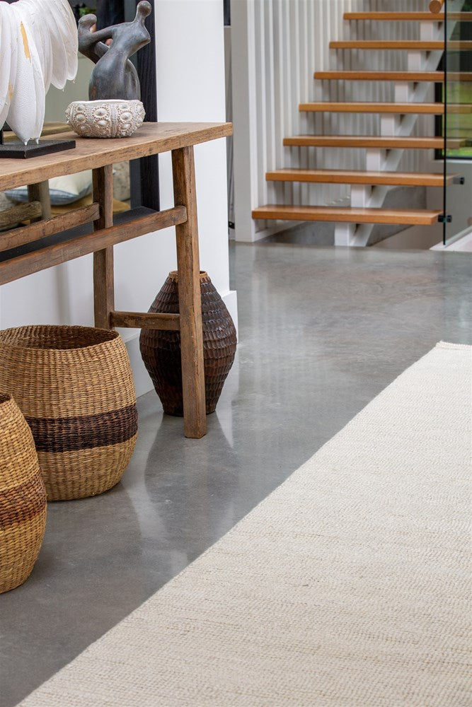 Moonscape Day Hand Woven Floor Rug