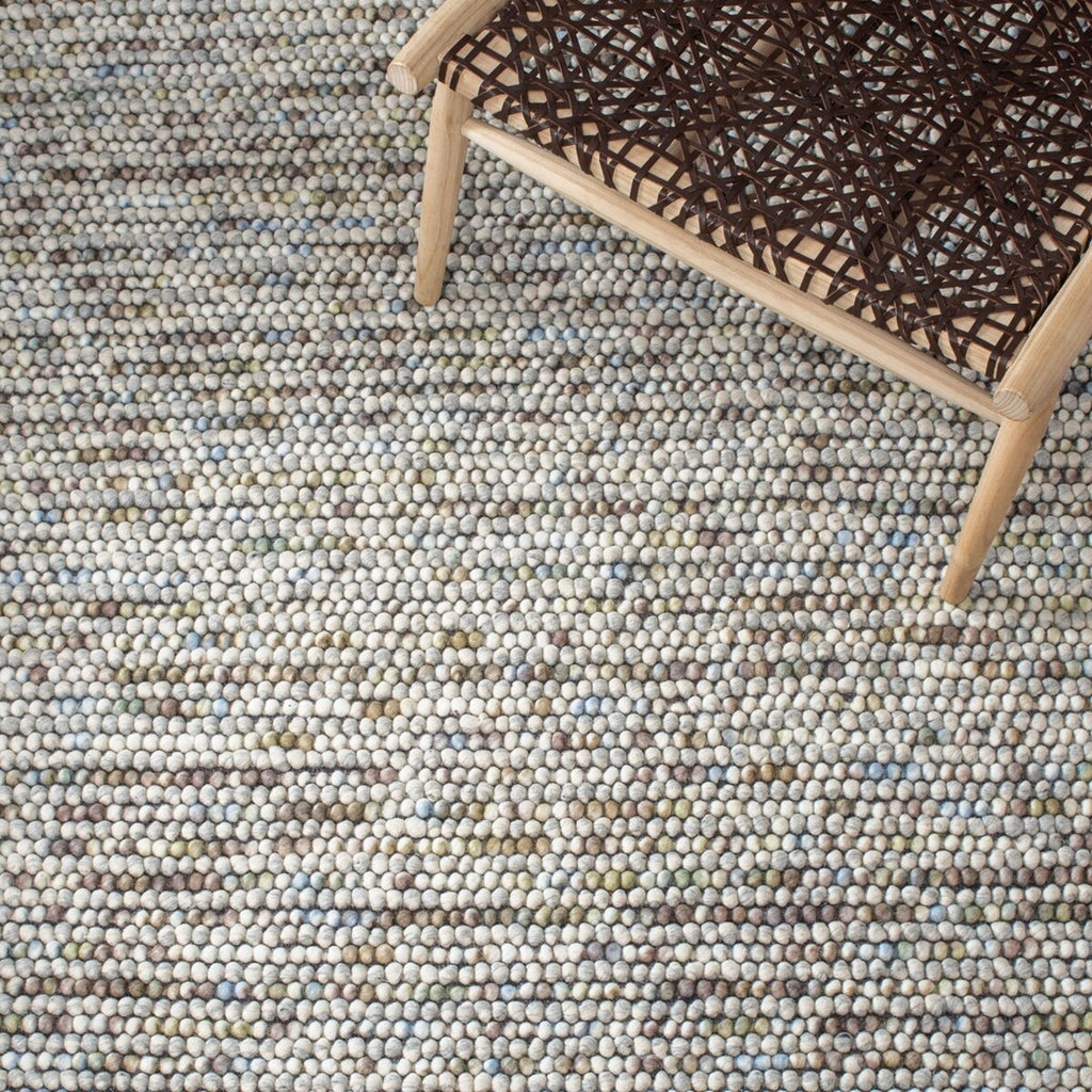 PEBBLES MULTI Ivory Hand Woven Floor Rug